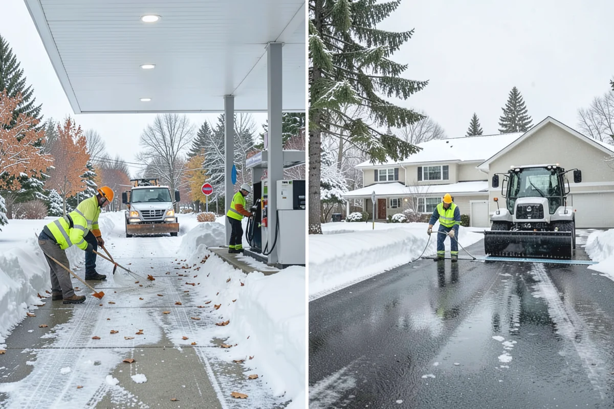 Church Parking Lot Snow Removal in Des Moines, King County, WA - Coordinate the service and event calendar with church staff