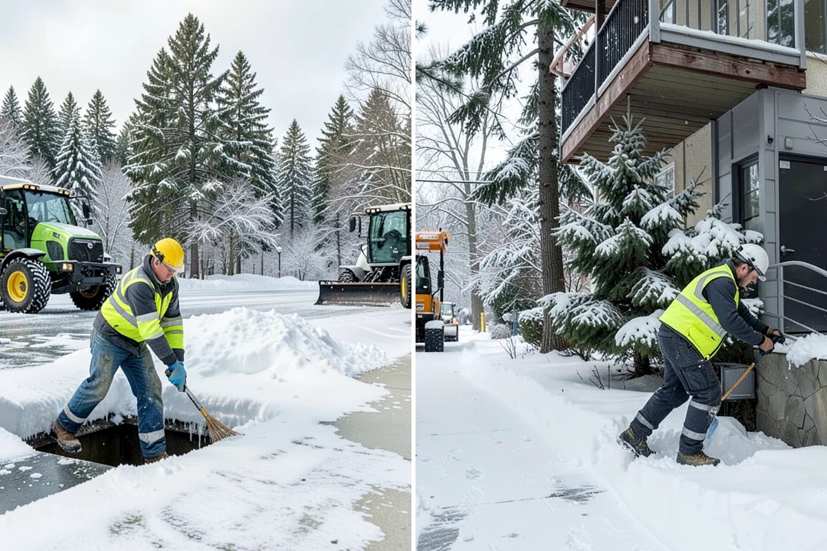 Church Parking Lot Snow Removal in DuPont, Pierce County, WA - Coordinate the service and event calendar with church staff