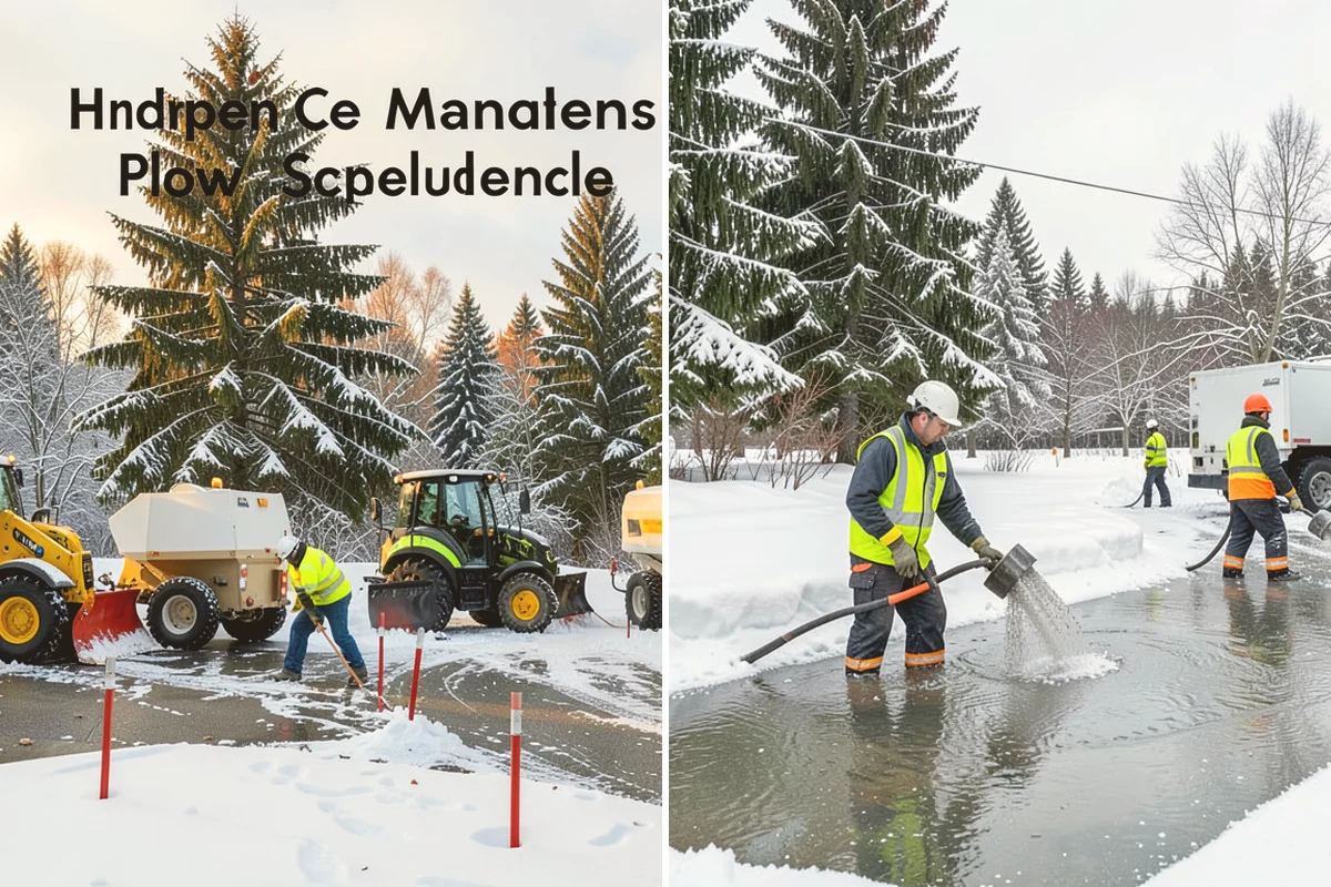 Church Parking Lot Snow Removal in Eatonville, Pierce County, WA - Coordinate the service and event calendar with church staff