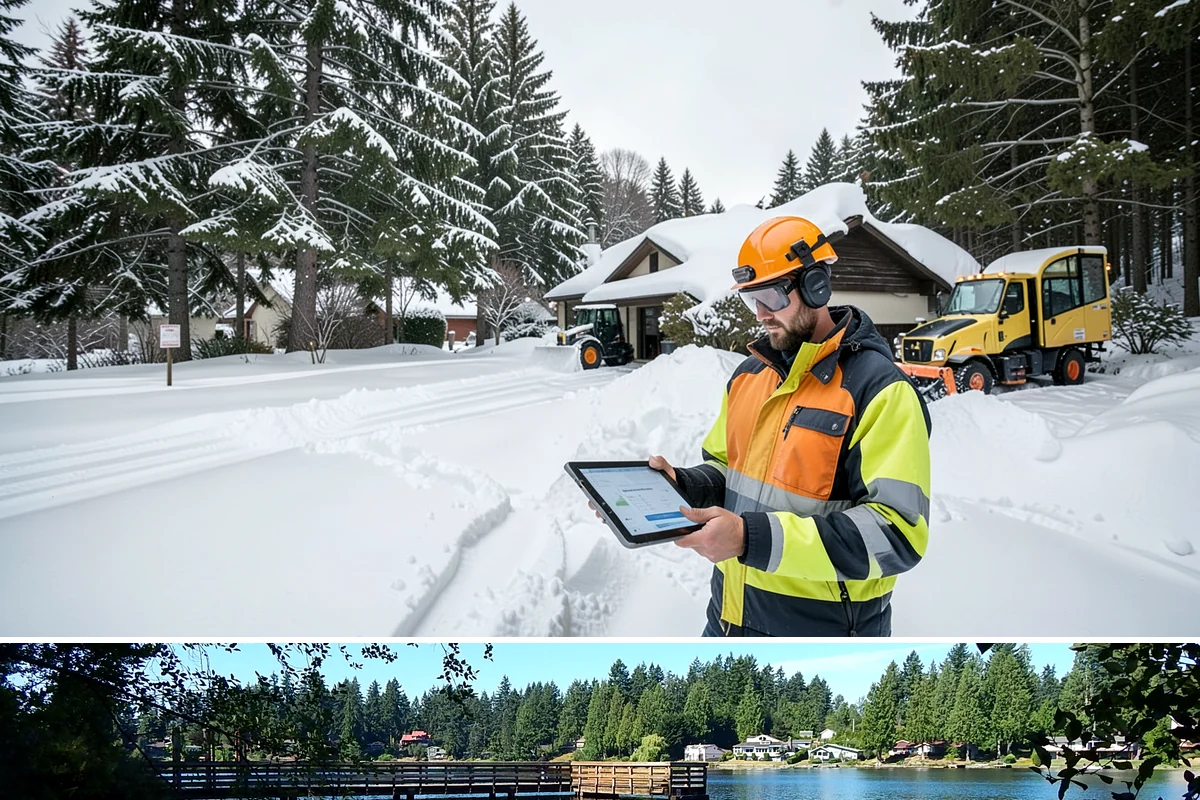 Church Parking Lot Snow Removal in Federal Way, King County, WA - Church lots in the Puget Sound area need the most winter service from December through February, peaking around the holiday...