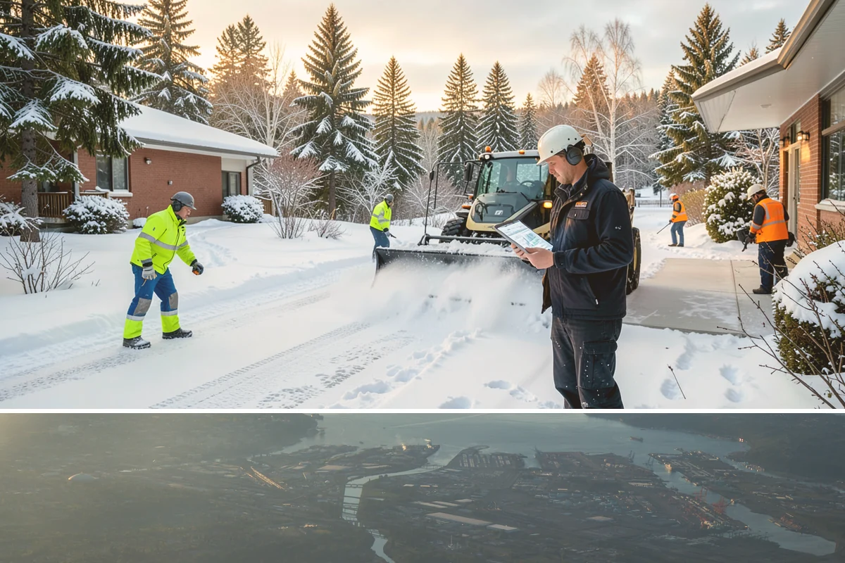 Church Parking Lot Snow Removal in Fife, Pierce County, WA - Church lots in the Puget Sound area need the most winter service from December through February, peaking around the holiday...