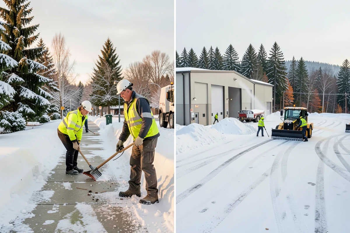 Church Parking Lot Snow Removal in Gig Harbor, Pierce County, WA - Coordinate the service and event calendar with church staff