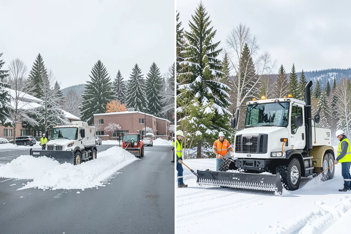Church Parking Lot Snow Removal in Hamilton, Skagit County, WA - Coordinate the service and event calendar with church staff