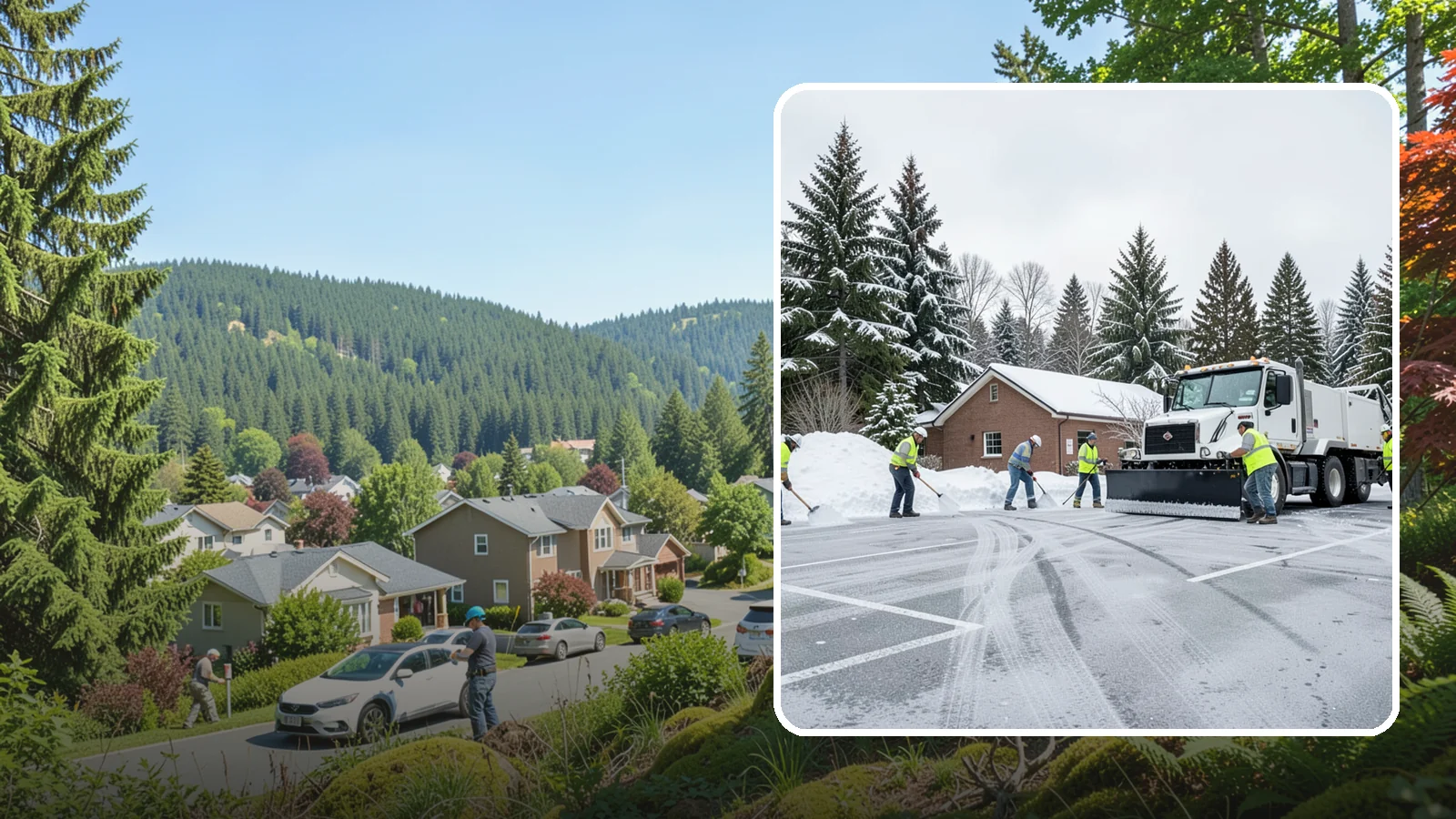 Church Parking Lot Snow Removal in Index, Snohomish County, WA - We clear church lots ahead of weekend services so Western Washington congregations gather safely in winter.