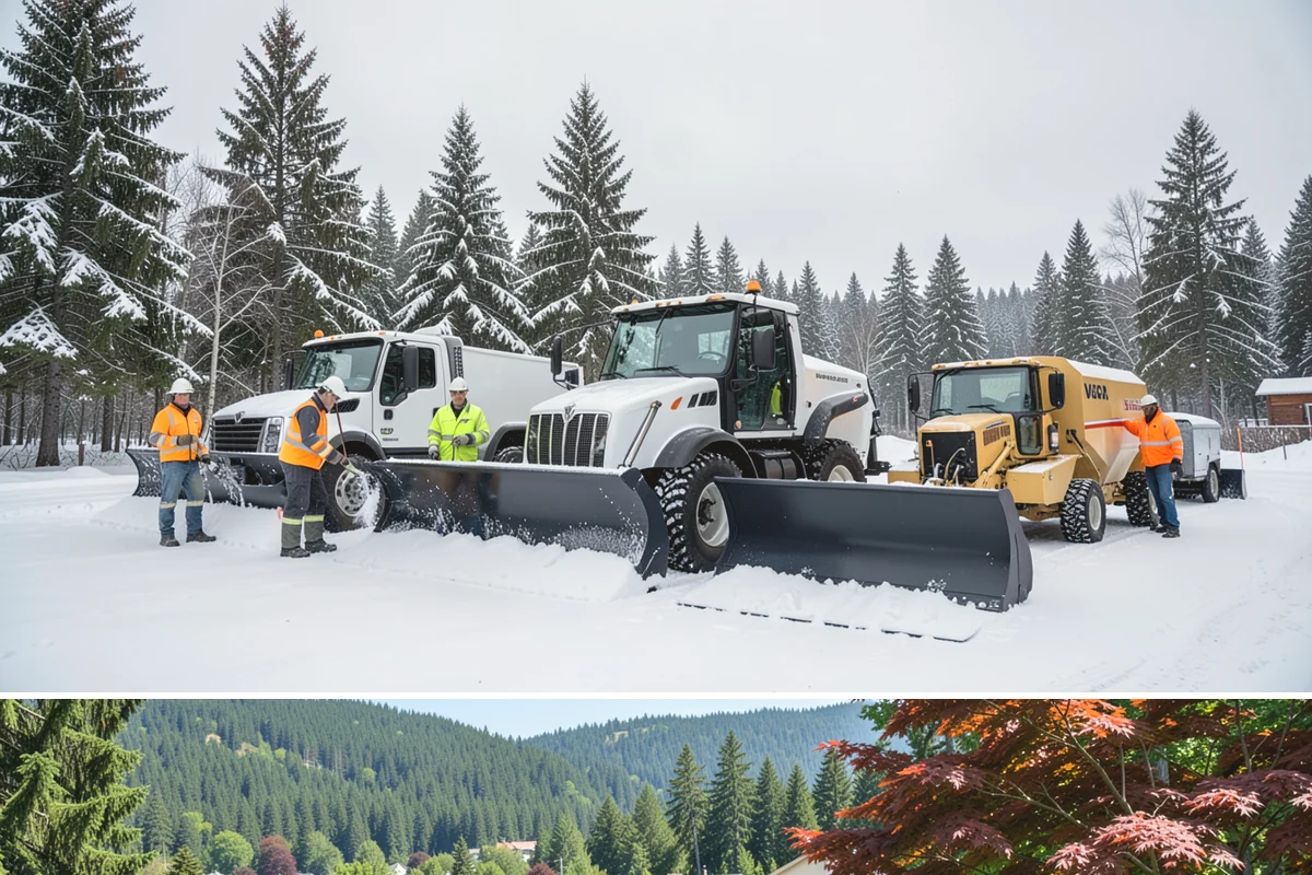 Church Parking Lot Snow Removal in Index, Snohomish County, WA - Church lots in the Puget Sound area need the most winter service from December through February, peaking around the holiday...