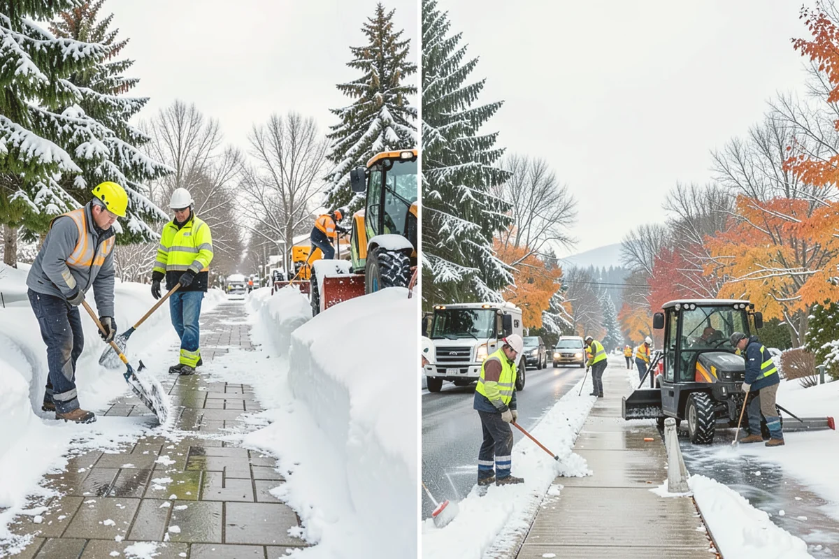 Church Parking Lot Snow Removal in Kent, King County, WA - Coordinate the service and event calendar with church staff