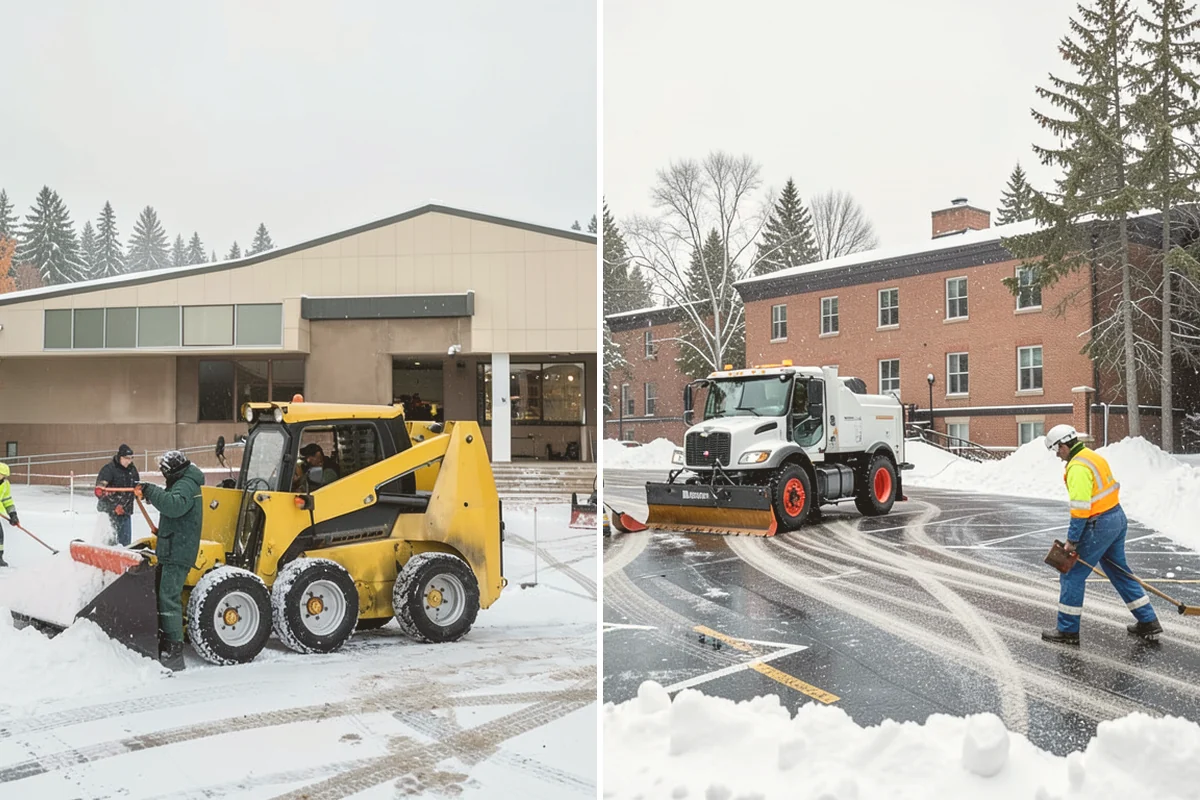 Church Parking Lot Snow Removal in Langley, Island County, WA - Coordinate the service and event calendar with church staff