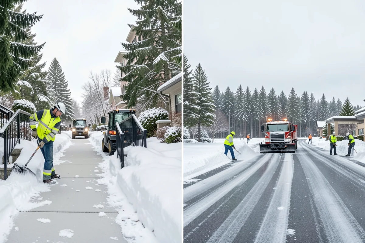 Church Parking Lot Snow Removal in Maple Valley, King County, WA - Coordinate the service and event calendar with church staff