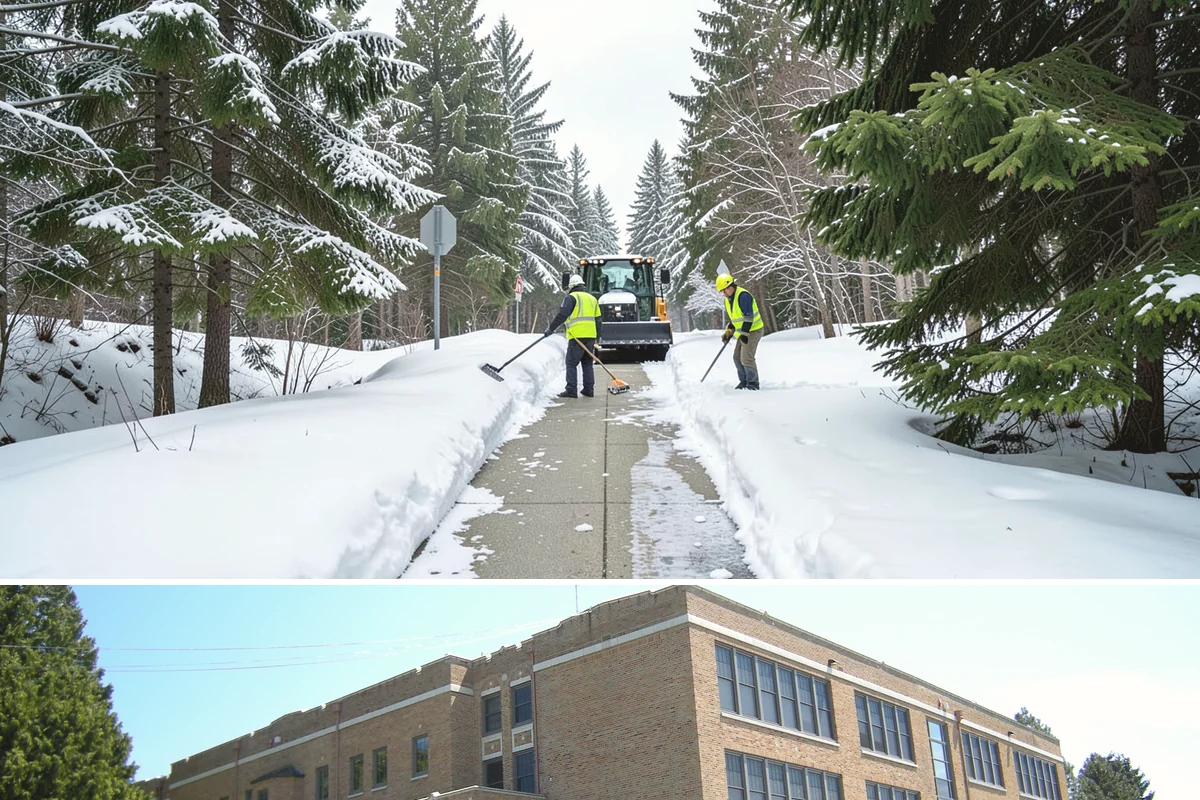 Church Parking Lot Snow Removal in Maple Valley, King County, WA - Church lots in the Puget Sound area need the most winter service from December through February, peaking around the holiday...