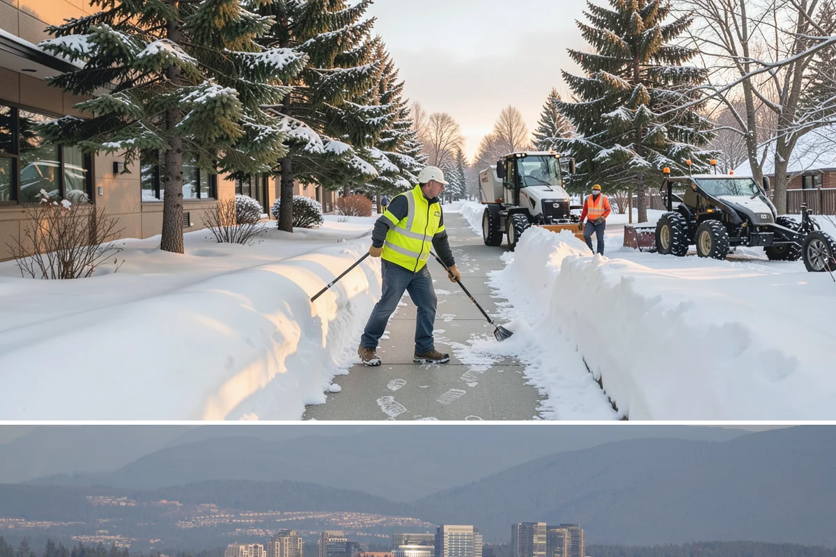 Church Parking Lot Snow Removal in Medina, King County, WA - Church lots in the Puget Sound area need the most winter service from December through February, peaking around the holiday...