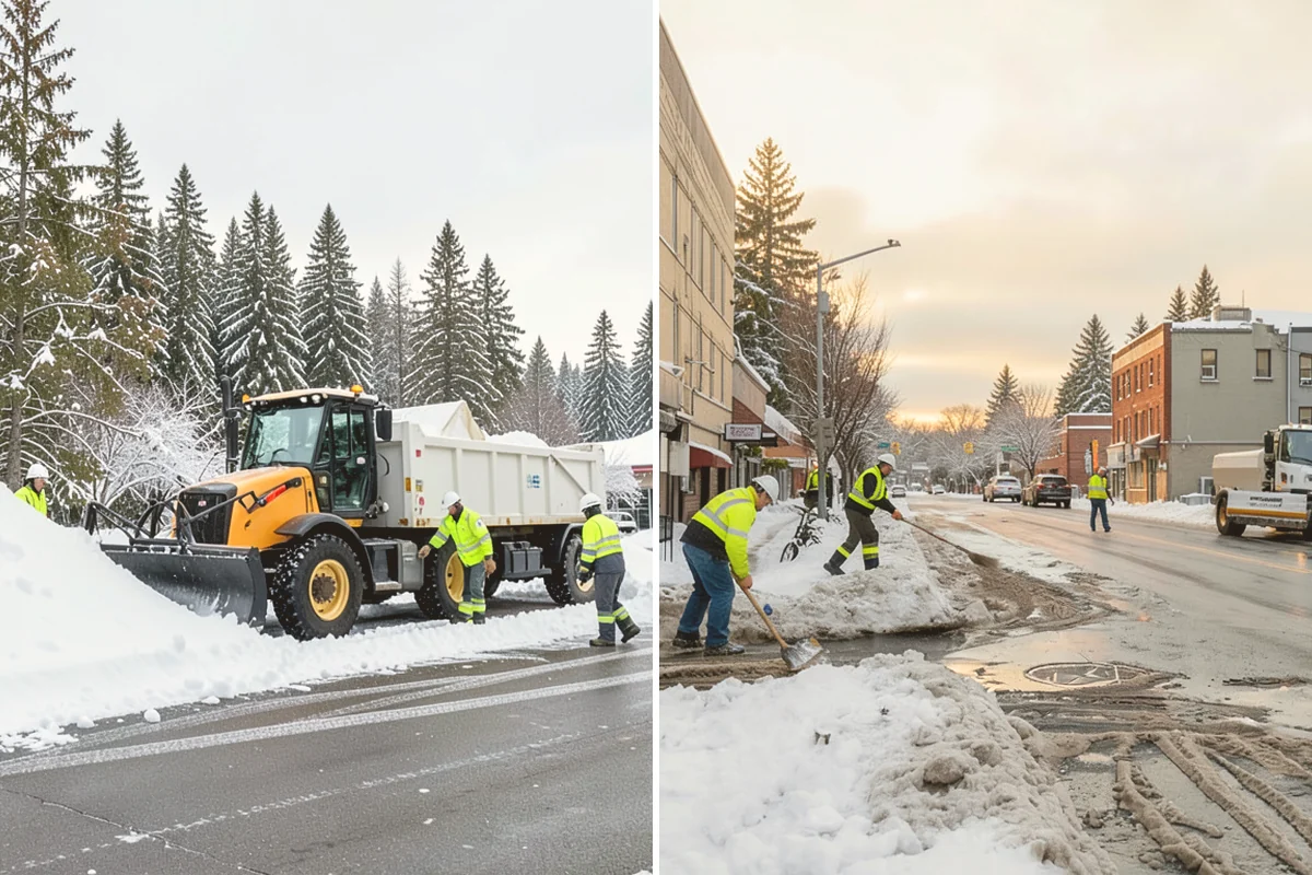 Church Parking Lot Snow Removal in Milton, King County, WA - Coordinate the service and event calendar with church staff