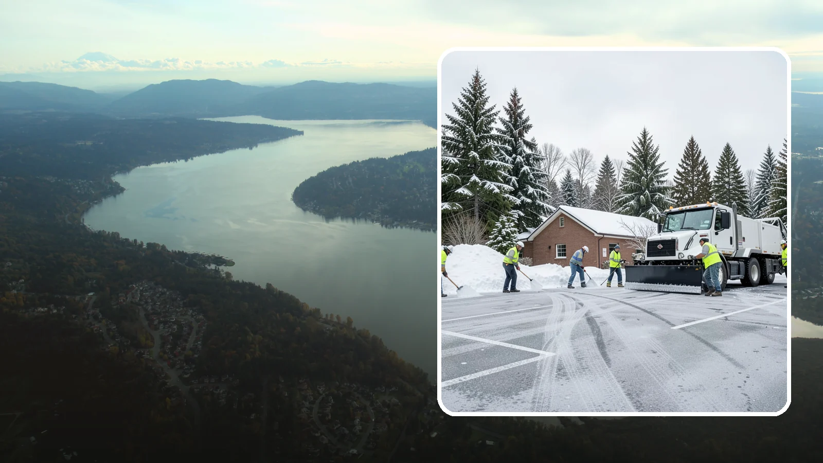 Church Parking Lot Snow Removal in Sammamish, King County, WA - We clear church lots ahead of weekend services so Western Washington congregations gather safely in winter.