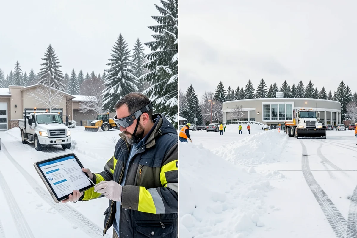 Church Parking Lot Snow Removal in Shoreline, King County, WA - Coordinate the service and event calendar with church staff