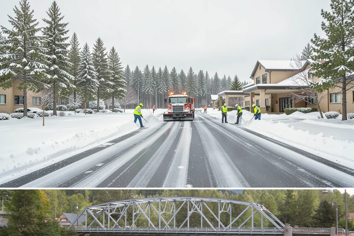Church Parking Lot Snow Removal in Skykomish, King County, WA - Church lots in the Puget Sound area need the most winter service from December through February, peaking around the holiday...