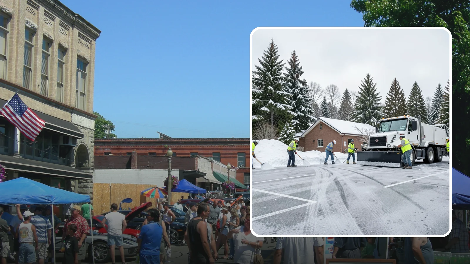 Church Parking Lot Snow Removal in Snohomish, Snohomish County, WA - We clear church lots ahead of weekend services so Western Washington congregations gather safely in winter.