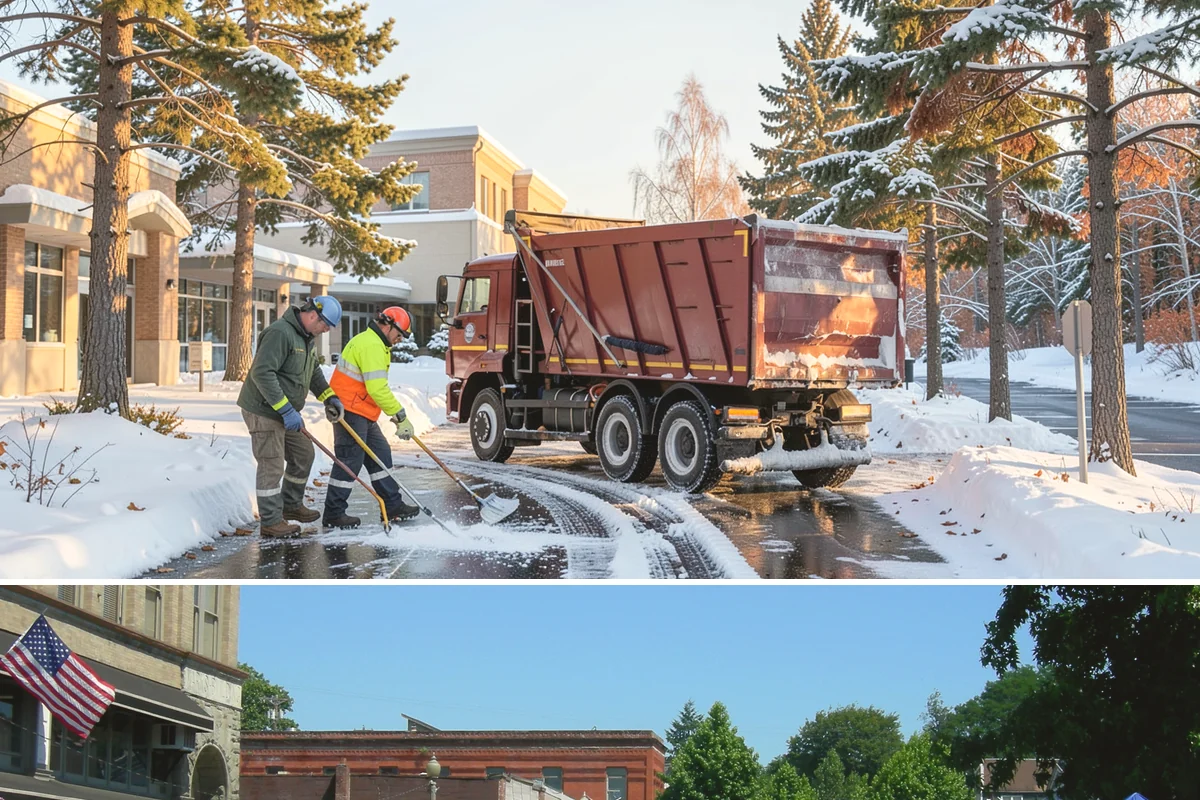Church Parking Lot Snow Removal in Snohomish, Snohomish County, WA - Church lots in the Puget Sound area need the most winter service from December through February, peaking around the holiday...