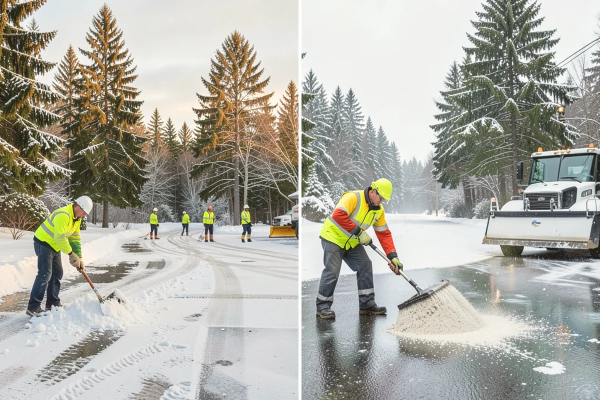 Church Parking Lot Snow Removal in Stanwood, Snohomish County, WA - Coordinate the service and event calendar with church staff