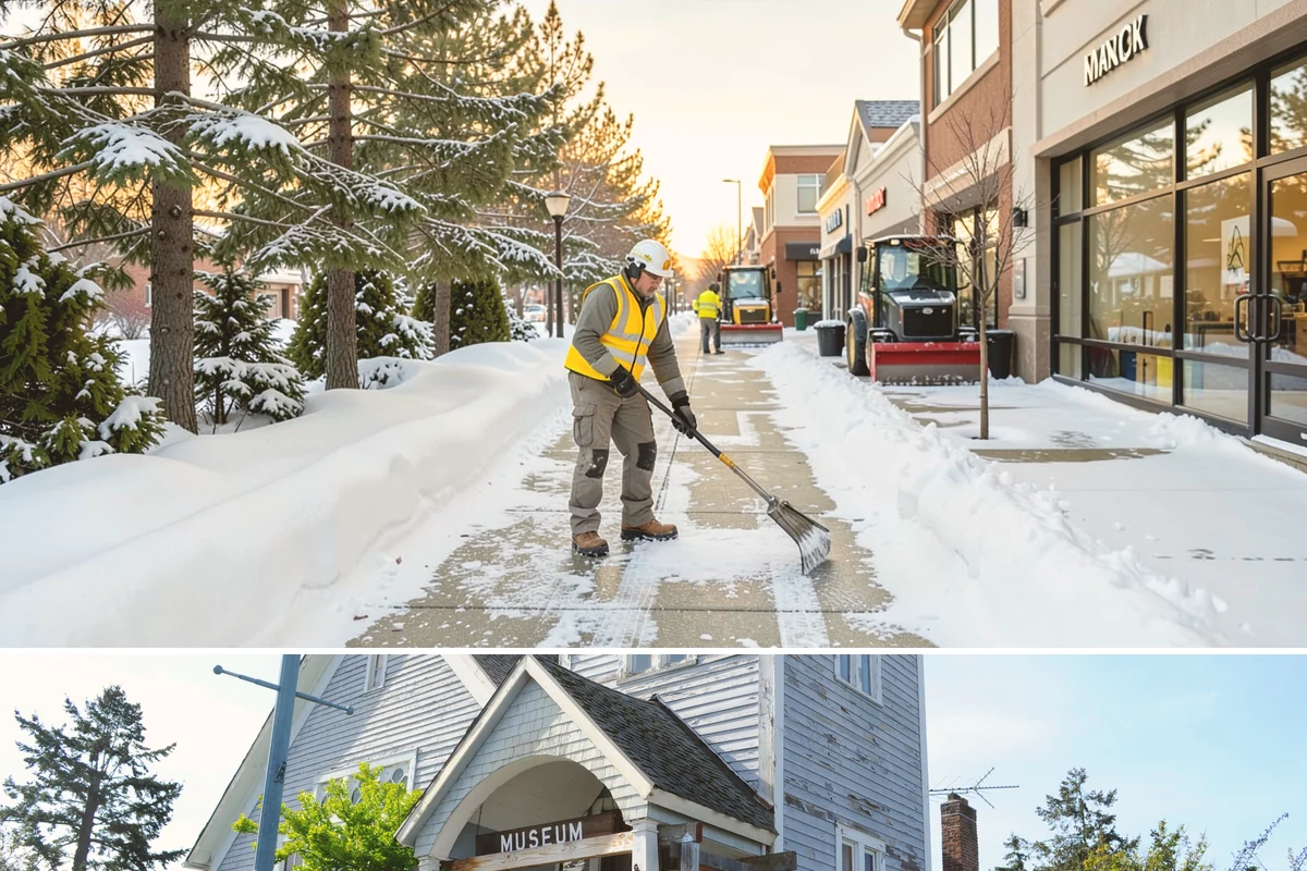 Church Parking Lot Snow Removal in Steilacoom, Pierce County, WA - Church lots in the Puget Sound area need the most winter service from December through February, peaking around the holiday...
