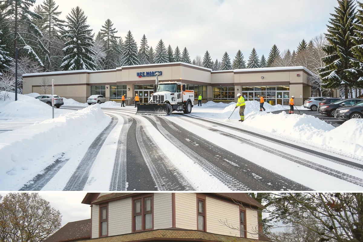 Church Parking Lot Snow Removal in Sumner, Pierce County, WA - Church lots in the Puget Sound area need the most winter service from December through February, peaking around the holiday...