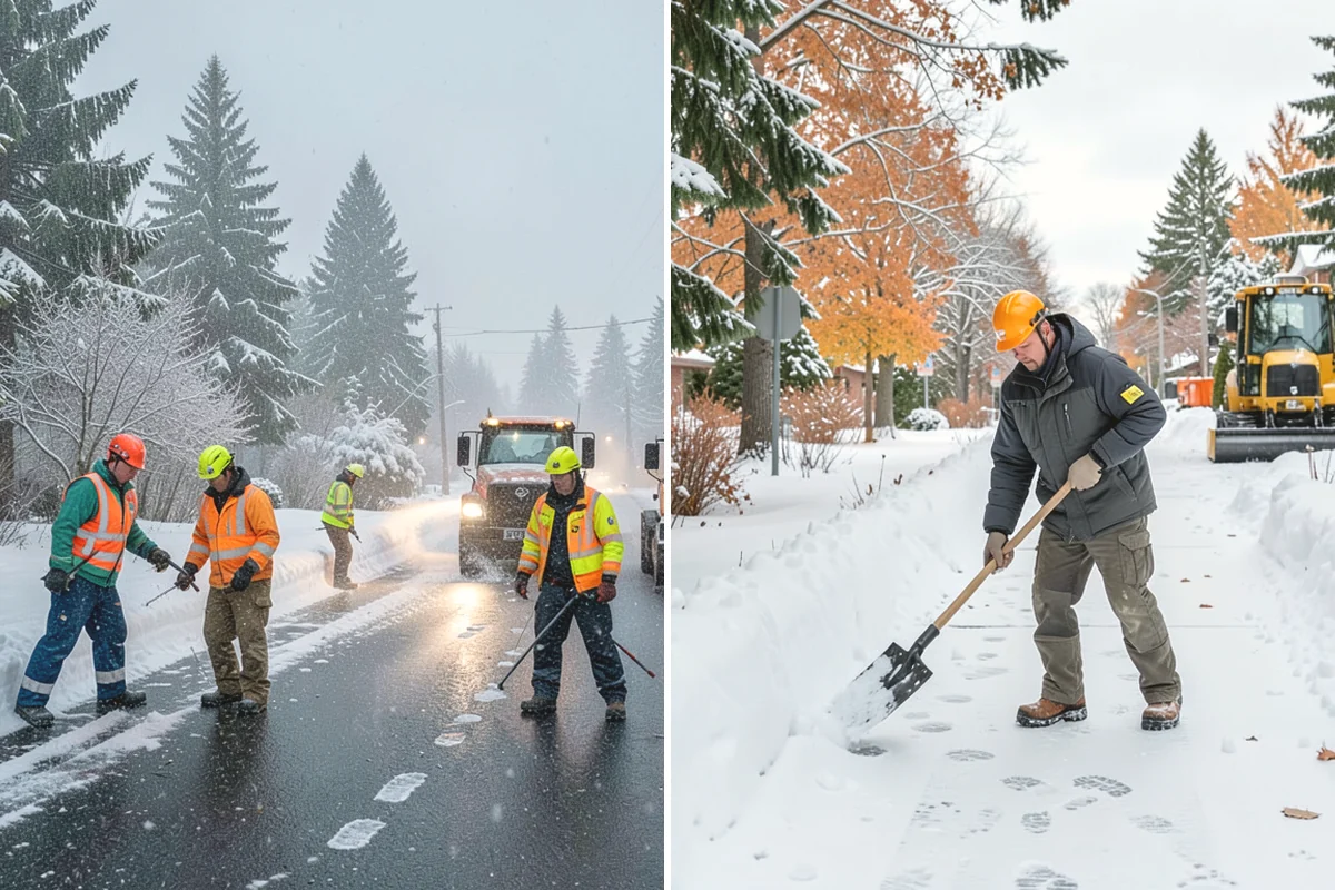 Church Parking Lot Snow Removal in University Place, Pierce County, WA - Coordinate the service and event calendar with church staff