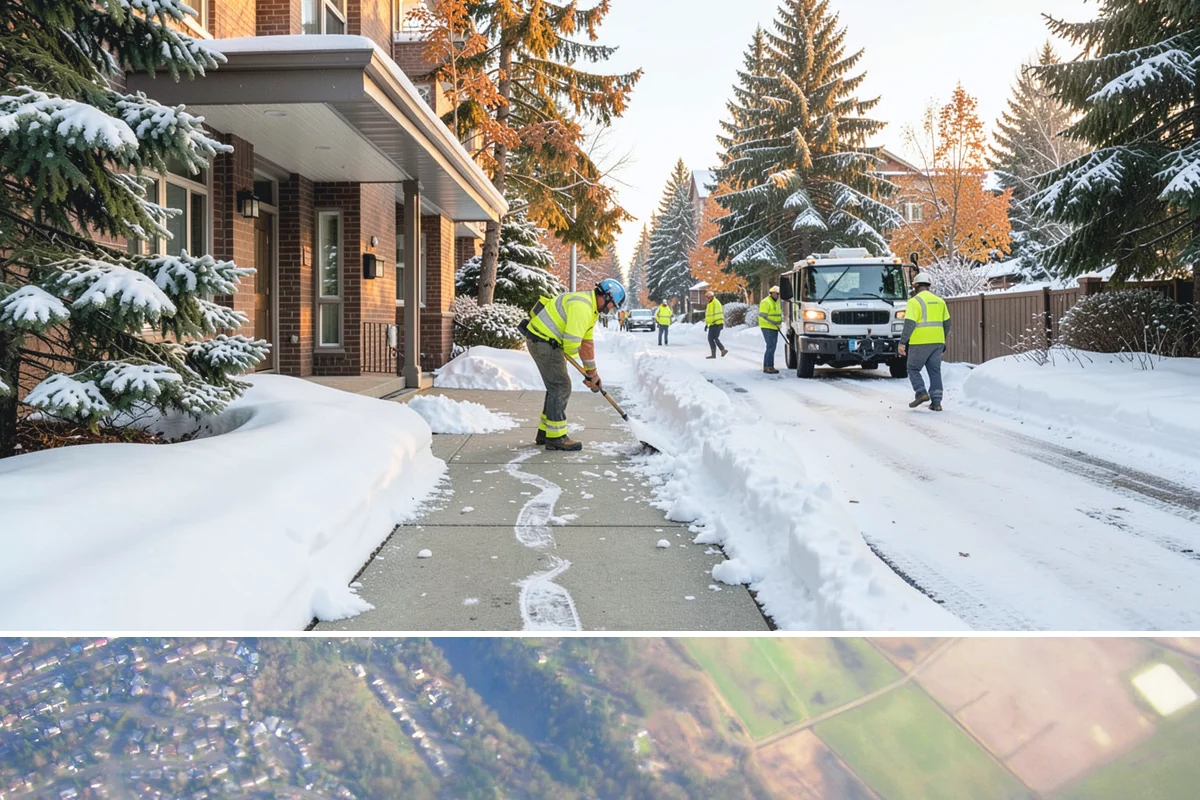 Church Property Snow Removal in Algona, King County, WA - Church property service is most needed for winter gatherings from December through February.