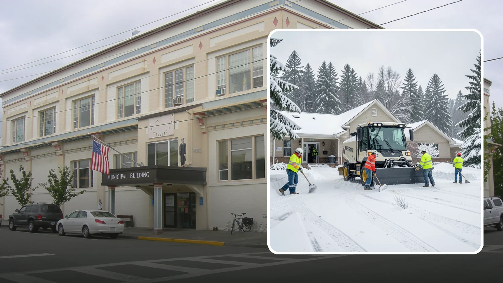 Church Property Snow Removal in Anacortes, Skagit County, WA - We clear church properties for services and events, keeping lots and entrances safe for congregations of all ages.