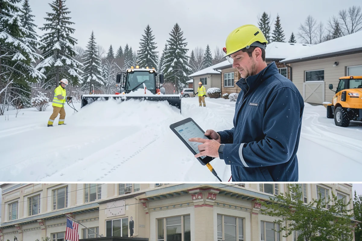 Church Property Snow Removal in Anacortes, Skagit County, WA - Church property service is most needed for winter gatherings from December through February.