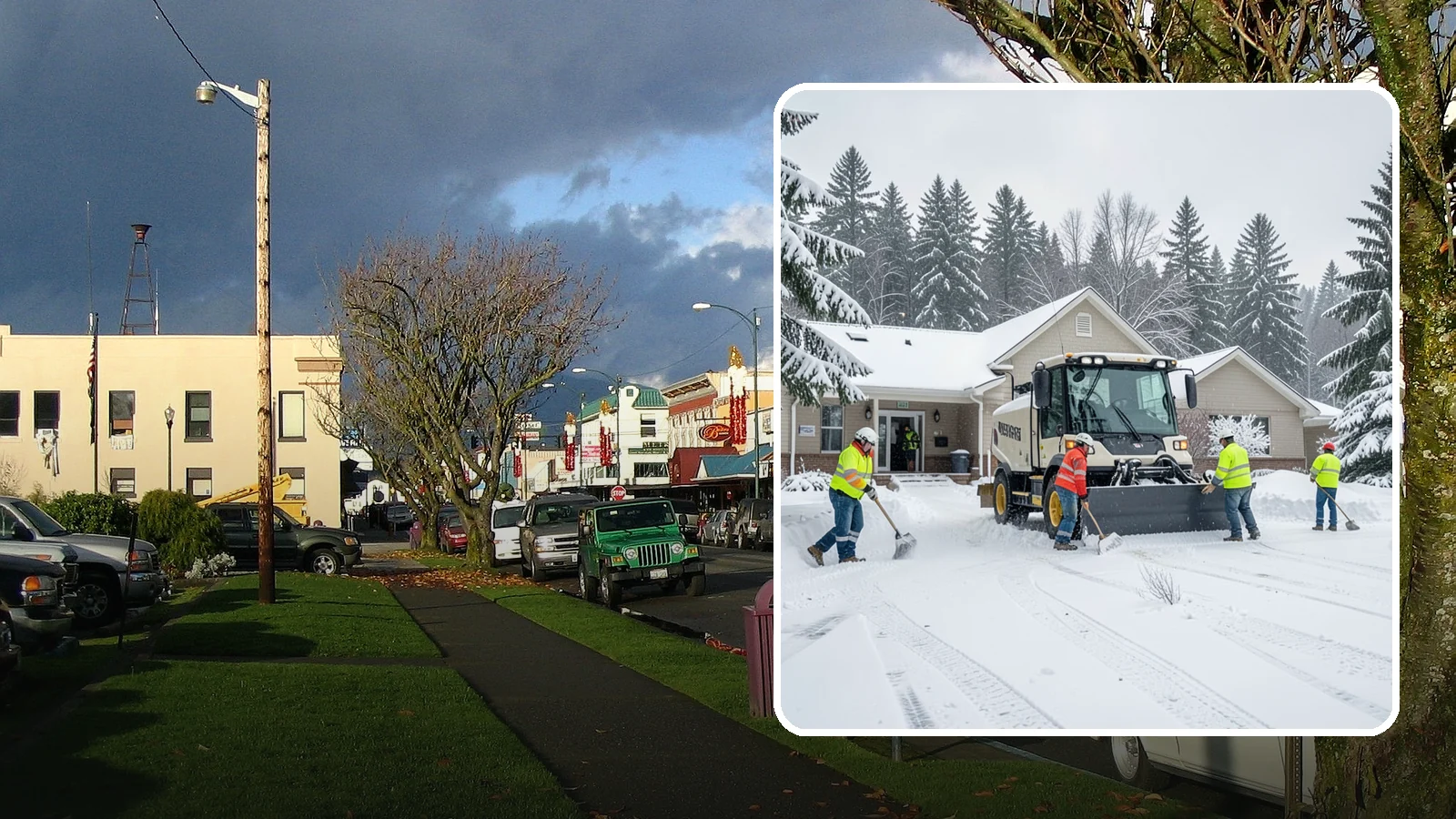 Church Property Snow Removal in Arlington, Snohomish County, WA - We clear church properties for services and events, keeping lots and entrances safe for congregations of all ages.