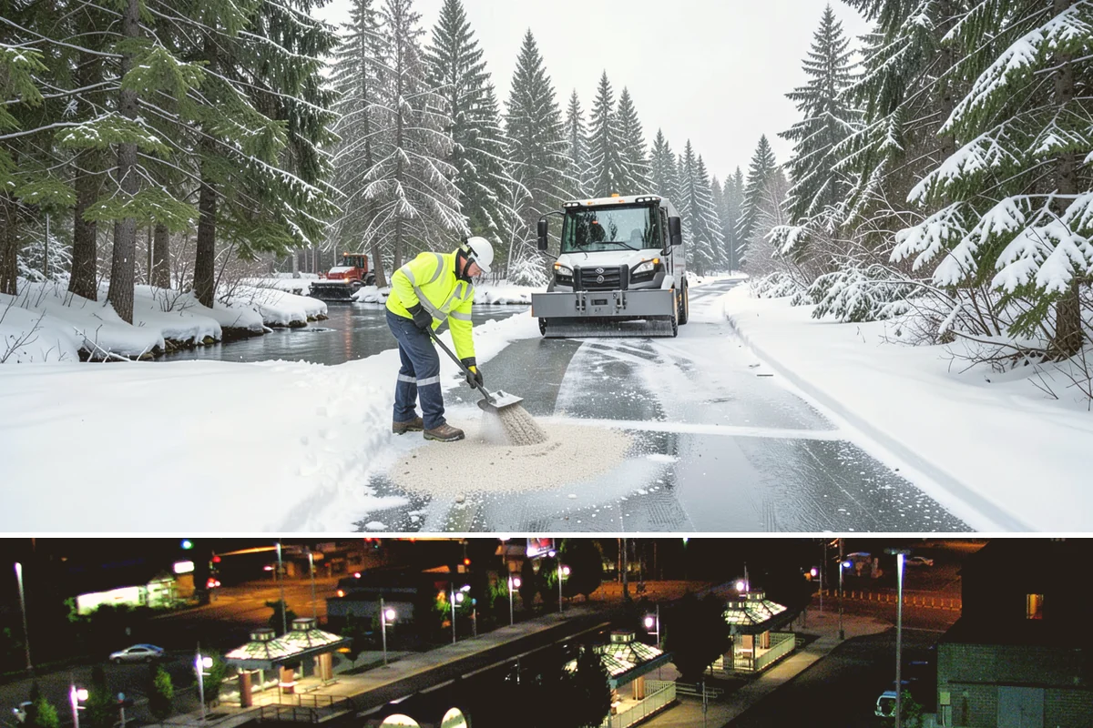 Church Property Snow Removal in Auburn, King County, WA - Church property service is most needed for winter gatherings from December through February.