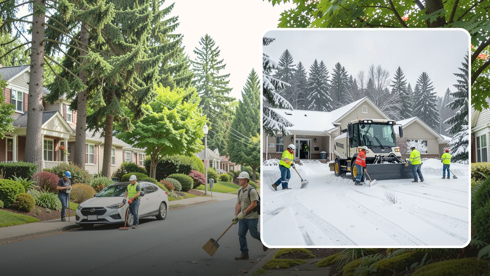 Church Property Snow Removal in Beaux Arts Village, King County, WA - We clear church properties for services and events, keeping lots and entrances safe for congregations of all ages.