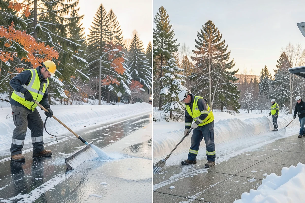 Church Property Snow Removal in Beaux Arts Village, King County, WA - Confirm service and event schedules
