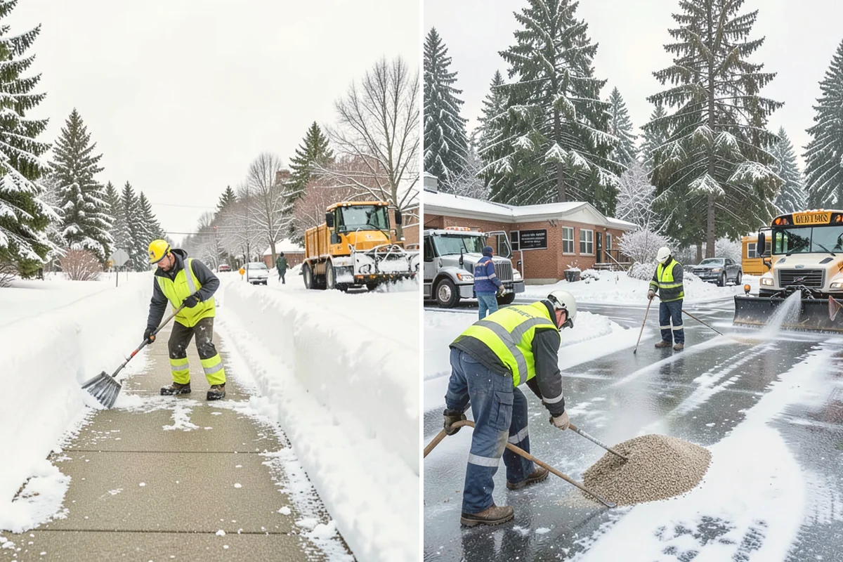 Church Property Snow Removal in Bellevue, King County, WA - Confirm service and event schedules