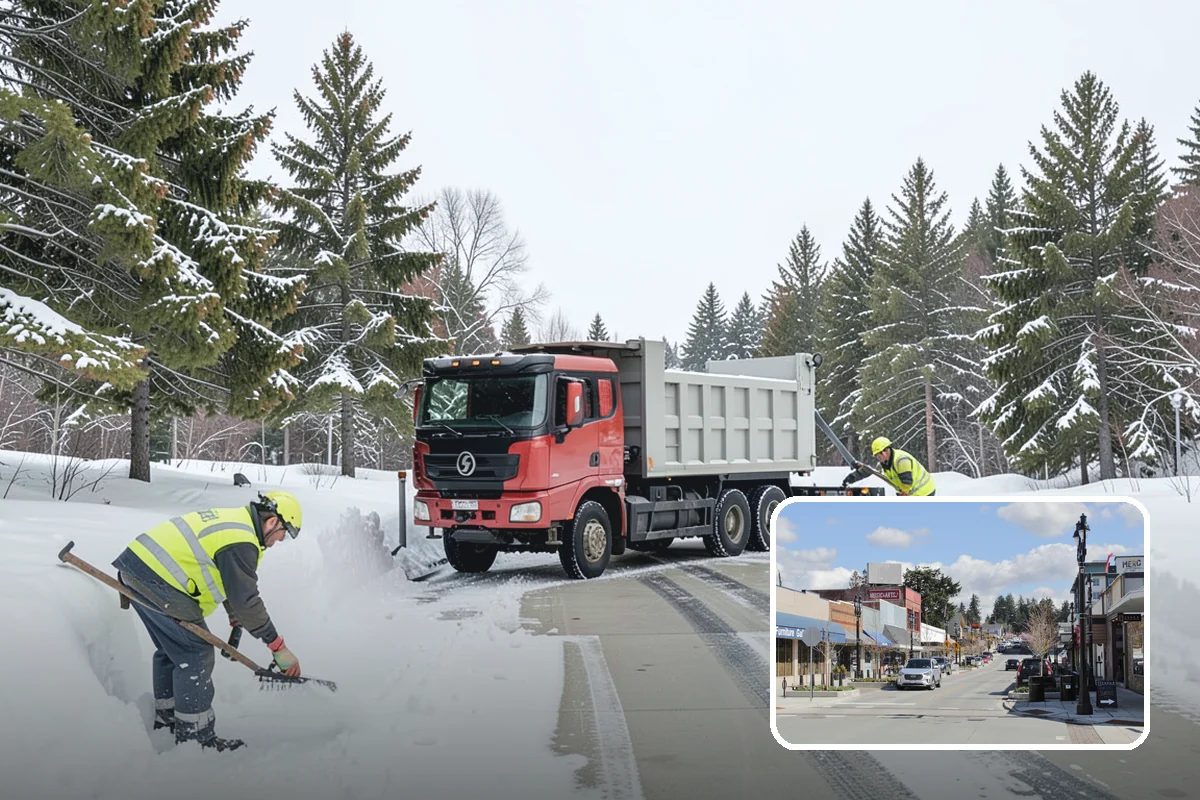Church Property Snow Removal in Bothell, King County, WA - Lots and entries ready for services