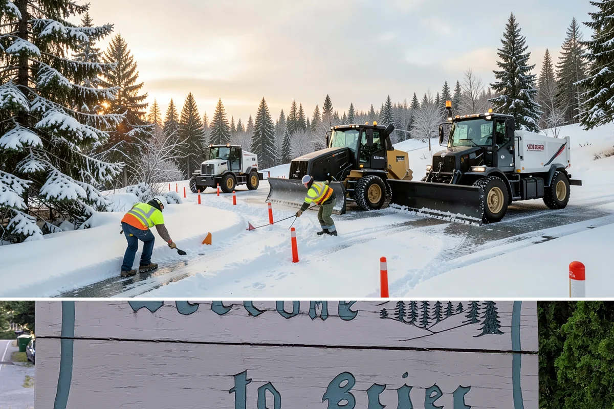 Church Property Snow Removal in Brier, Snohomish County, WA - Church property service is most needed for winter gatherings from December through February.