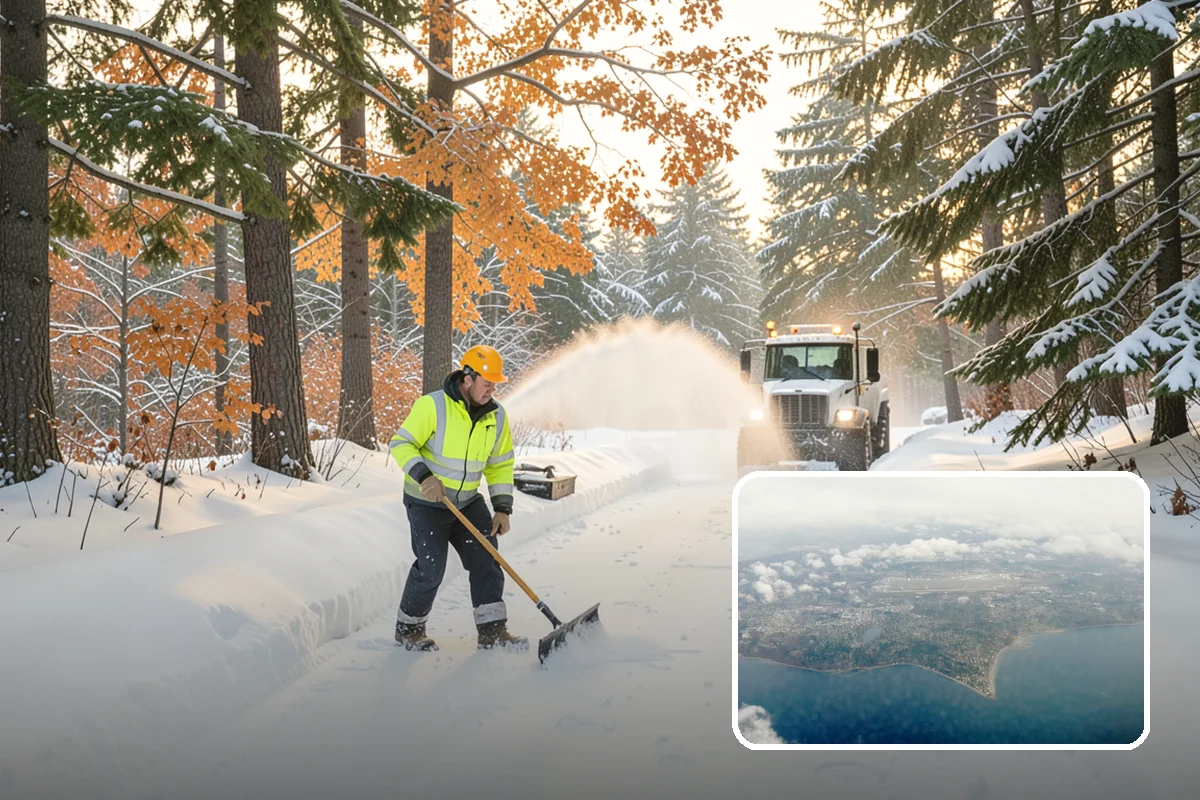 Church Property Snow Removal in Burien, King County, WA - Lots and entries ready for services