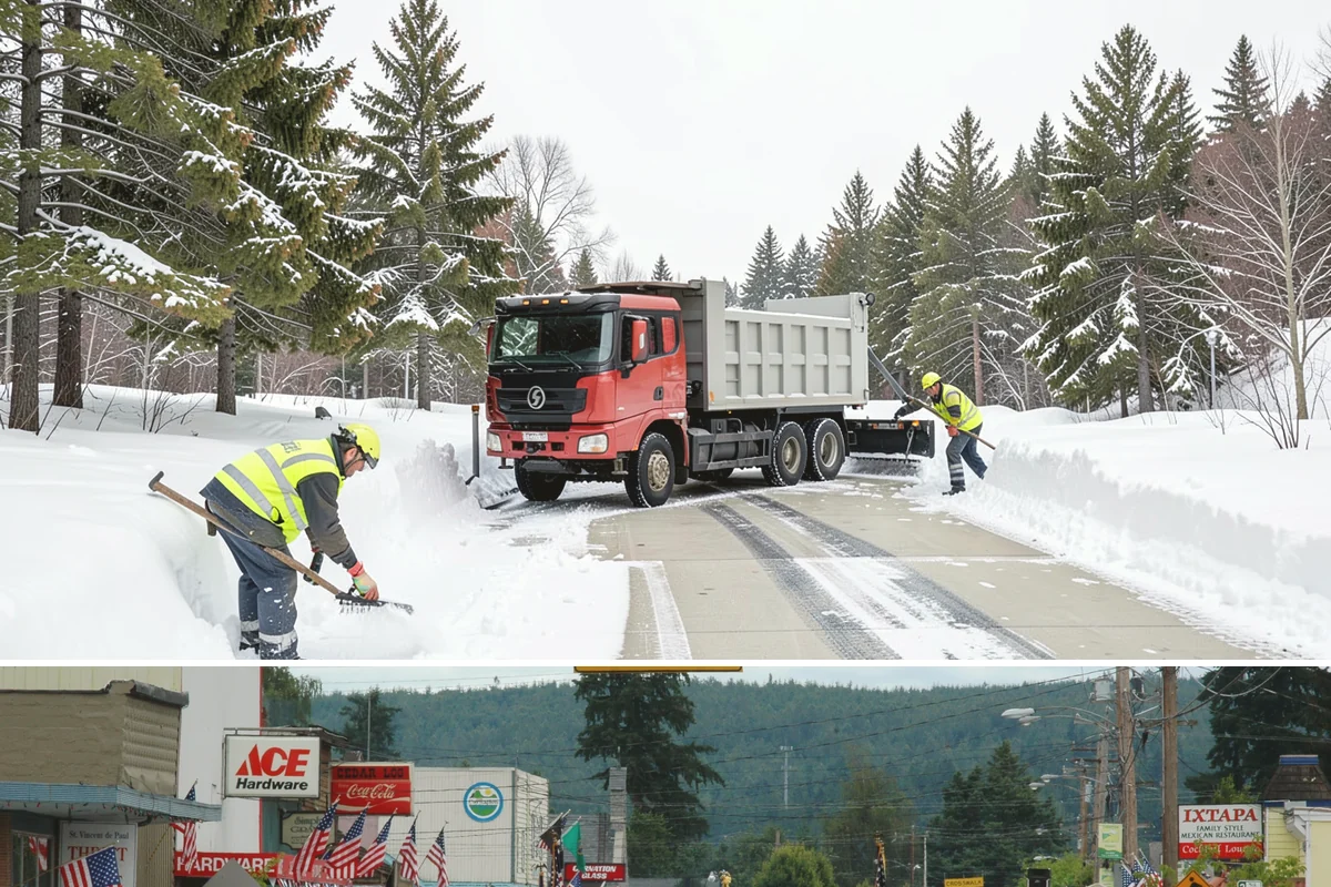 Church Property Snow Removal in Carnation, King County, WA - Church property service is most needed for winter gatherings from December through February.