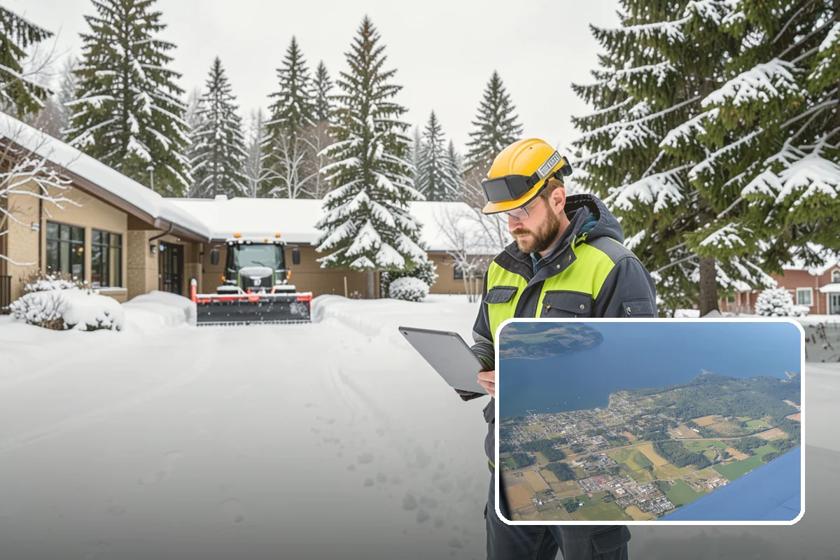 Church Property Snow Removal in Coupeville, Island County, WA - Lots and entries ready for services