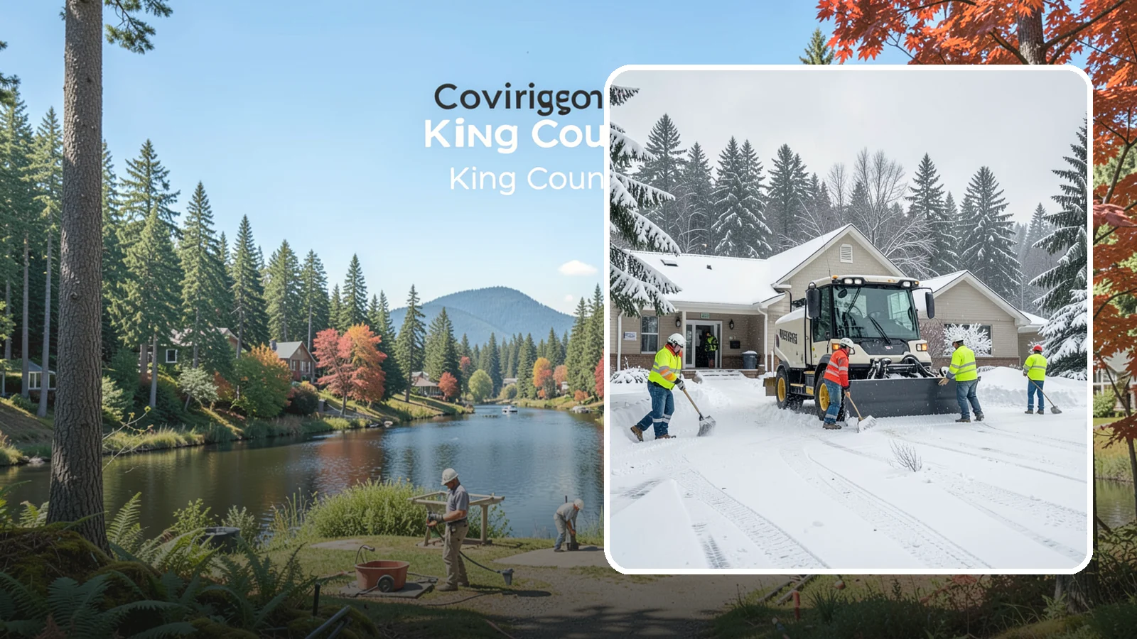 Church Property Snow Removal in Covington, King County, WA - We clear church properties for services and events, keeping lots and entrances safe for congregations of all ages.