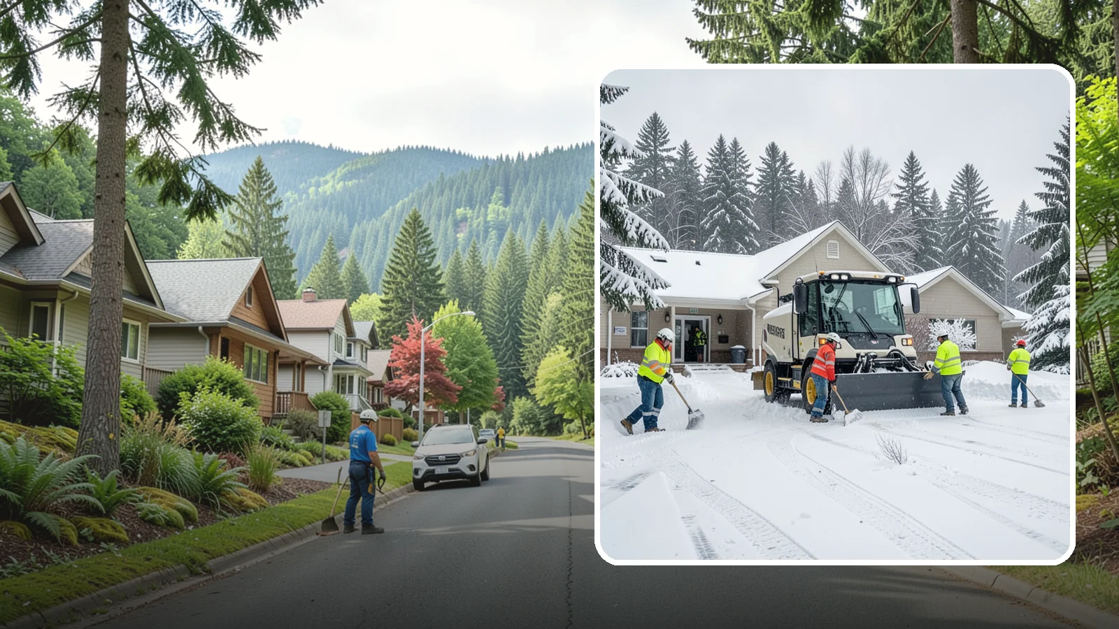 Church Property Snow Removal in Darrington, Snohomish County, WA - We clear church properties for services and events, keeping lots and entrances safe for congregations of all ages.