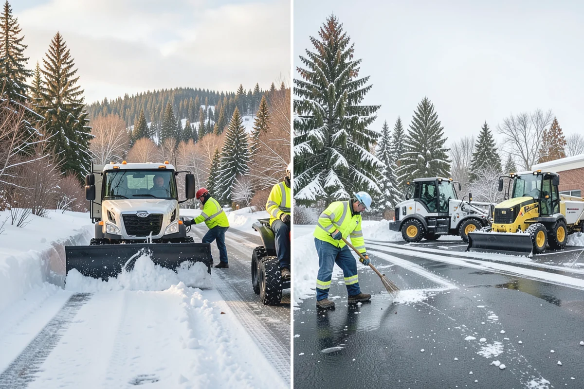 Church Property Snow Removal in Des Moines, King County, WA - Confirm service and event schedules