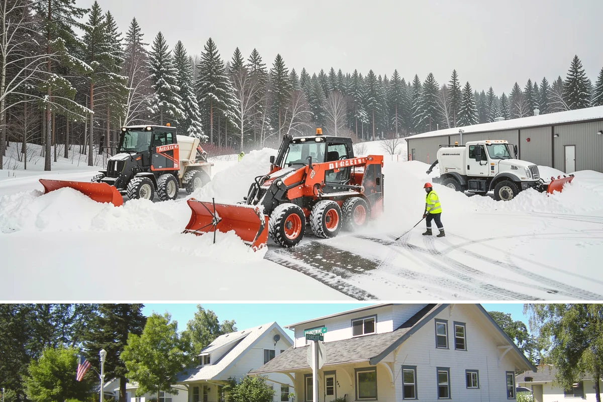 Church Property Snow Removal in DuPont, Pierce County, WA - Church property service is most needed for winter gatherings from December through February.
