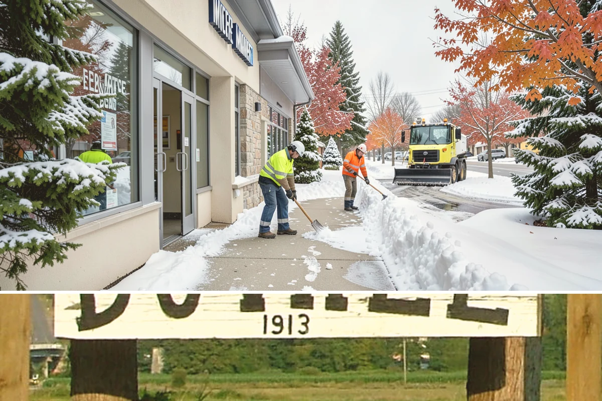Church Property Snow Removal in Duvall, King County, WA - Church property service is most needed for winter gatherings from December through February.