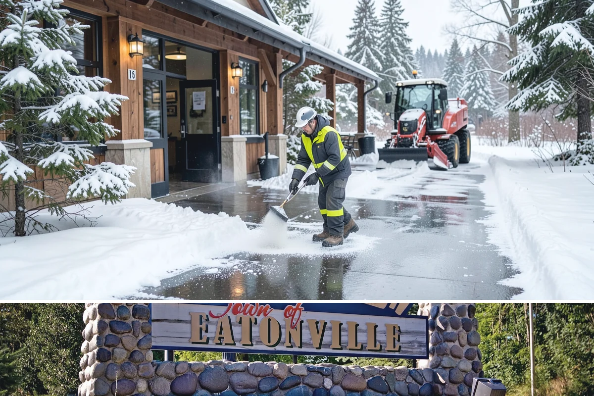 Church Property Snow Removal in Eatonville, Pierce County, WA - Church property service is most needed for winter gatherings from December through February.