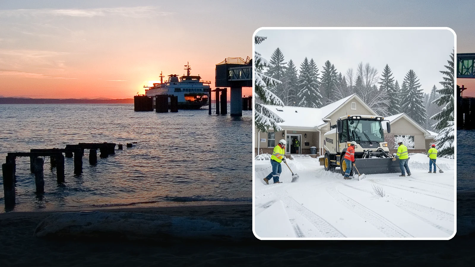 Church Property Snow Removal in Edmonds, Snohomish County, WA - We clear church properties for services and events, keeping lots and entrances safe for congregations of all ages.