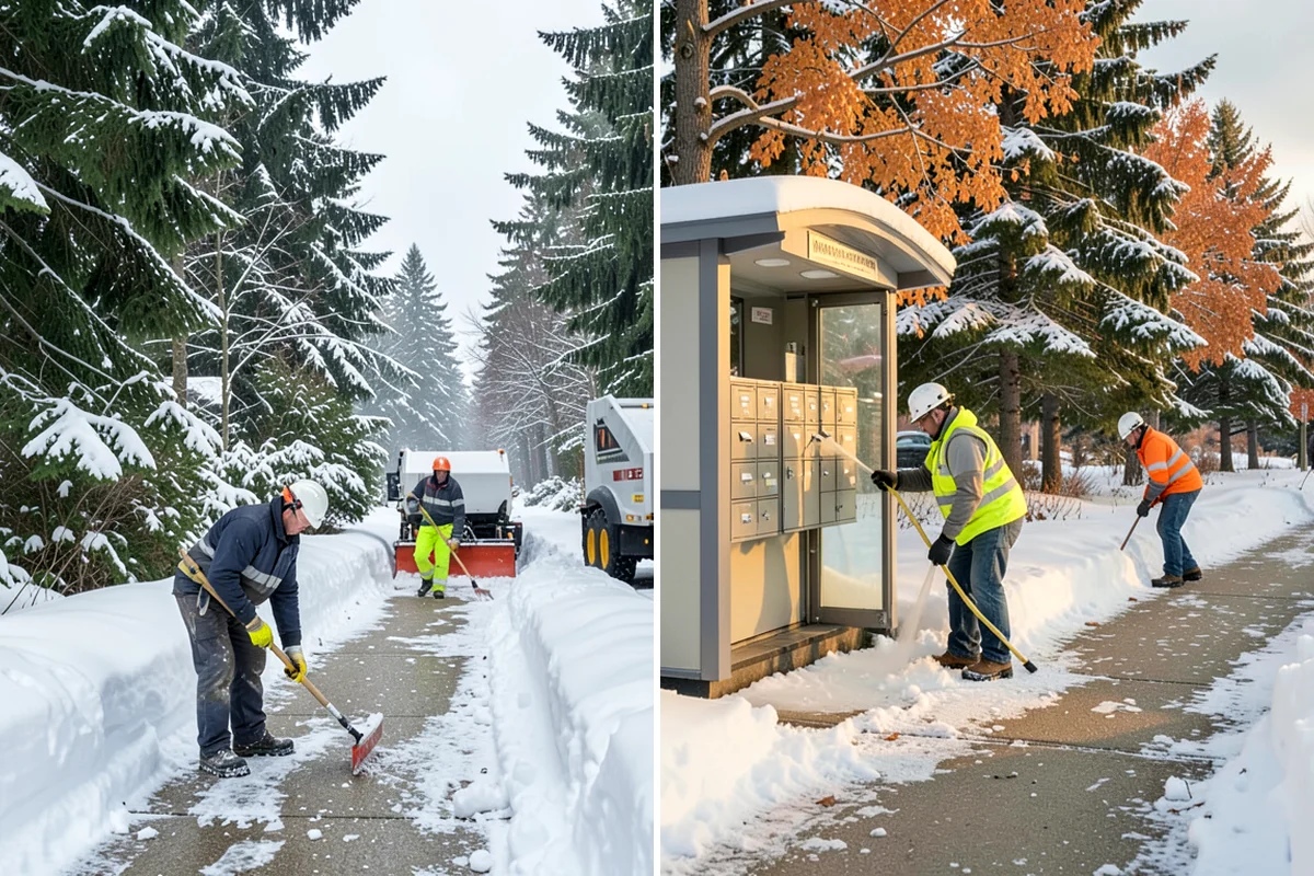 Church Property Snow Removal in Enumclaw, King County, WA - Confirm service and event schedules
