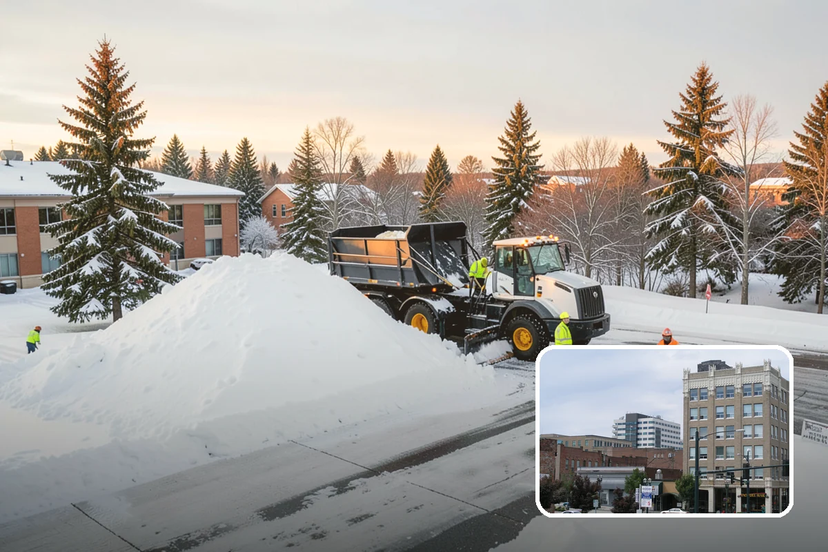 Church Property Snow Removal in Everett, Snohomish County, WA - Lots and entries ready for services