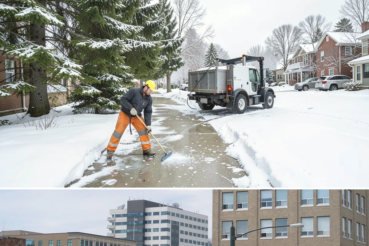 Church Property Snow Removal in Everett, Snohomish County, WA - Church property service is most needed for winter gatherings from December through February.