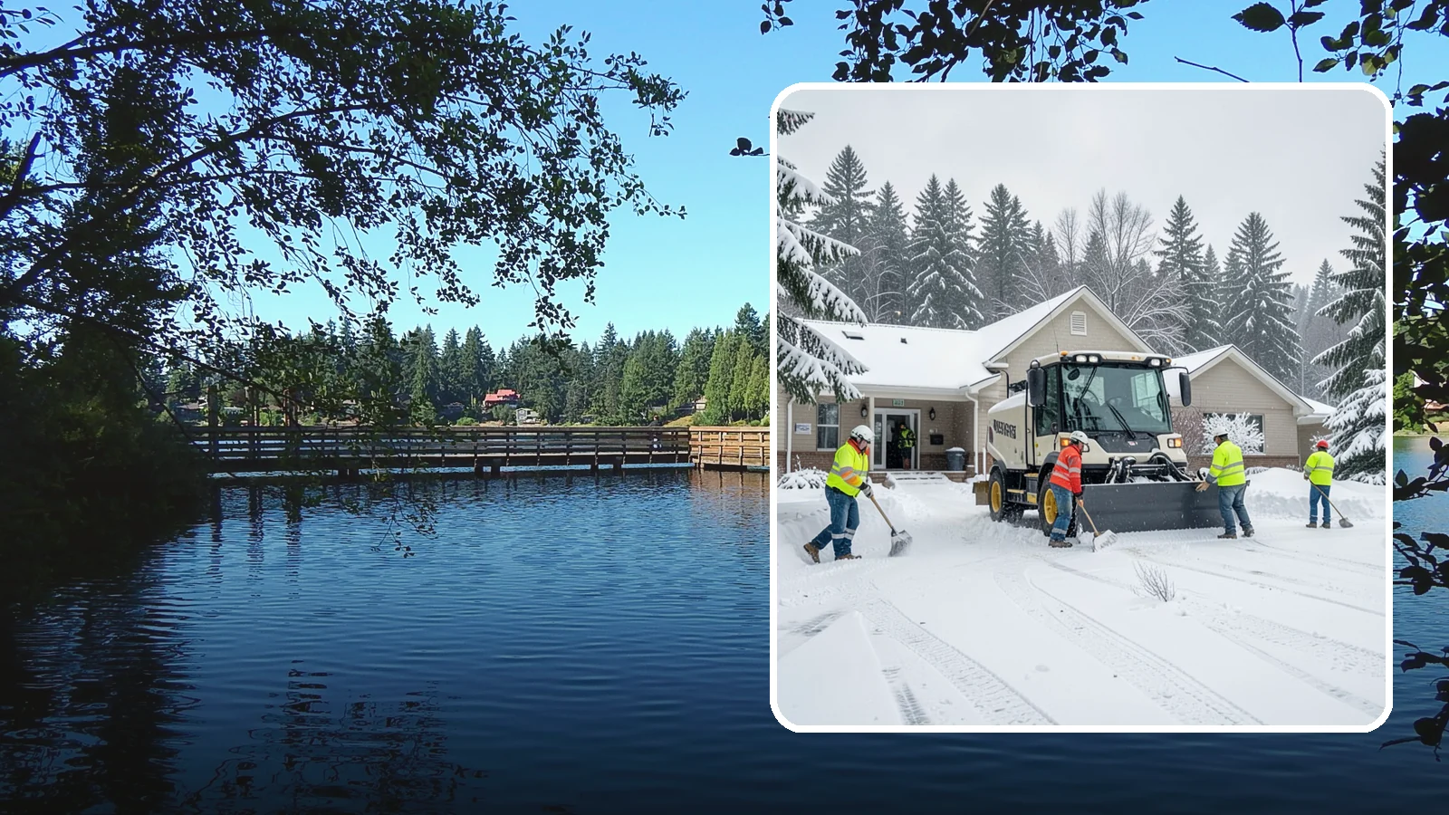 Church Property Snow Removal in Federal Way, King County, WA - We clear church properties for services and events, keeping lots and entrances safe for congregations of all ages.
