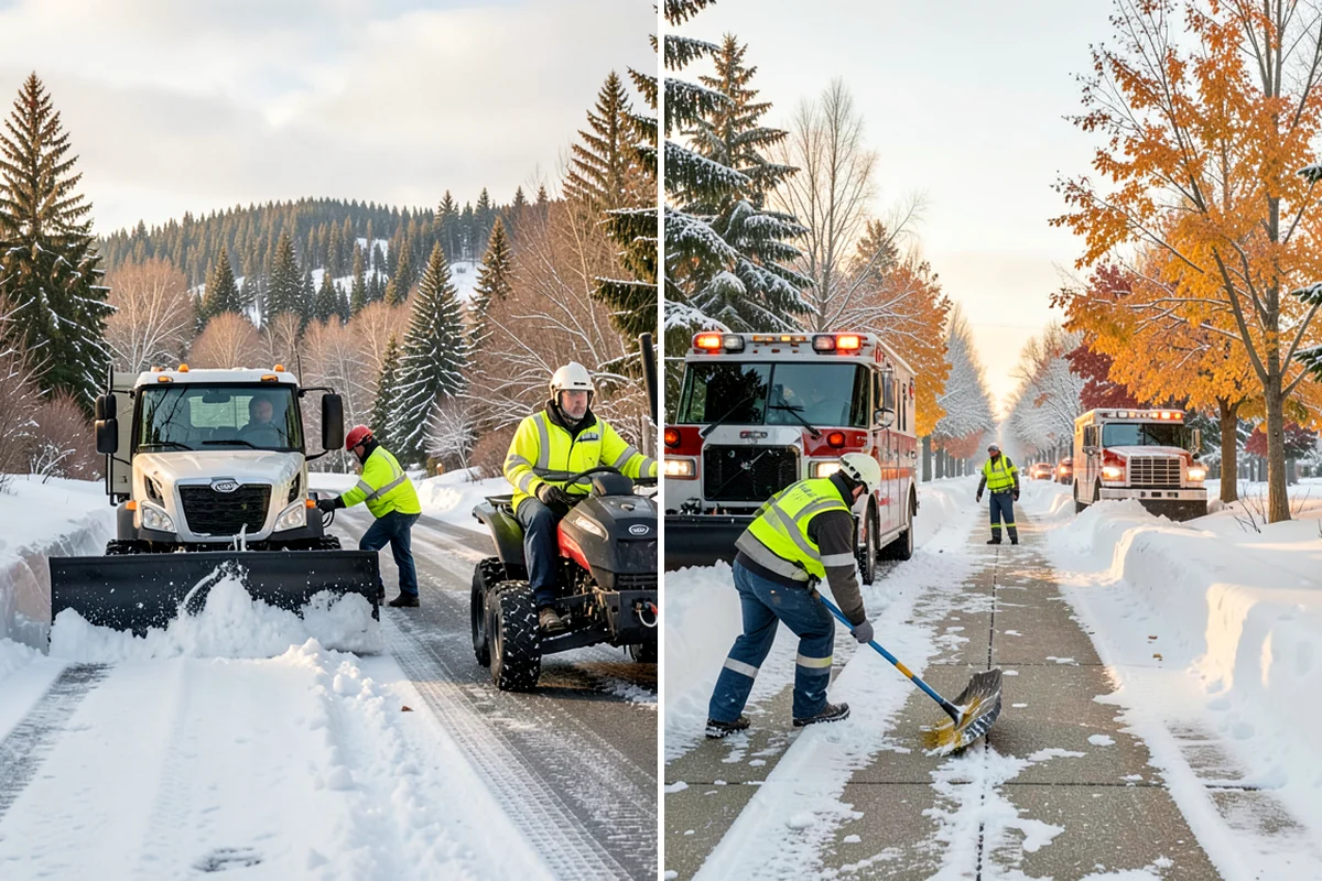 Church Property Snow Removal in Federal Way, King County, WA - Confirm service and event schedules
