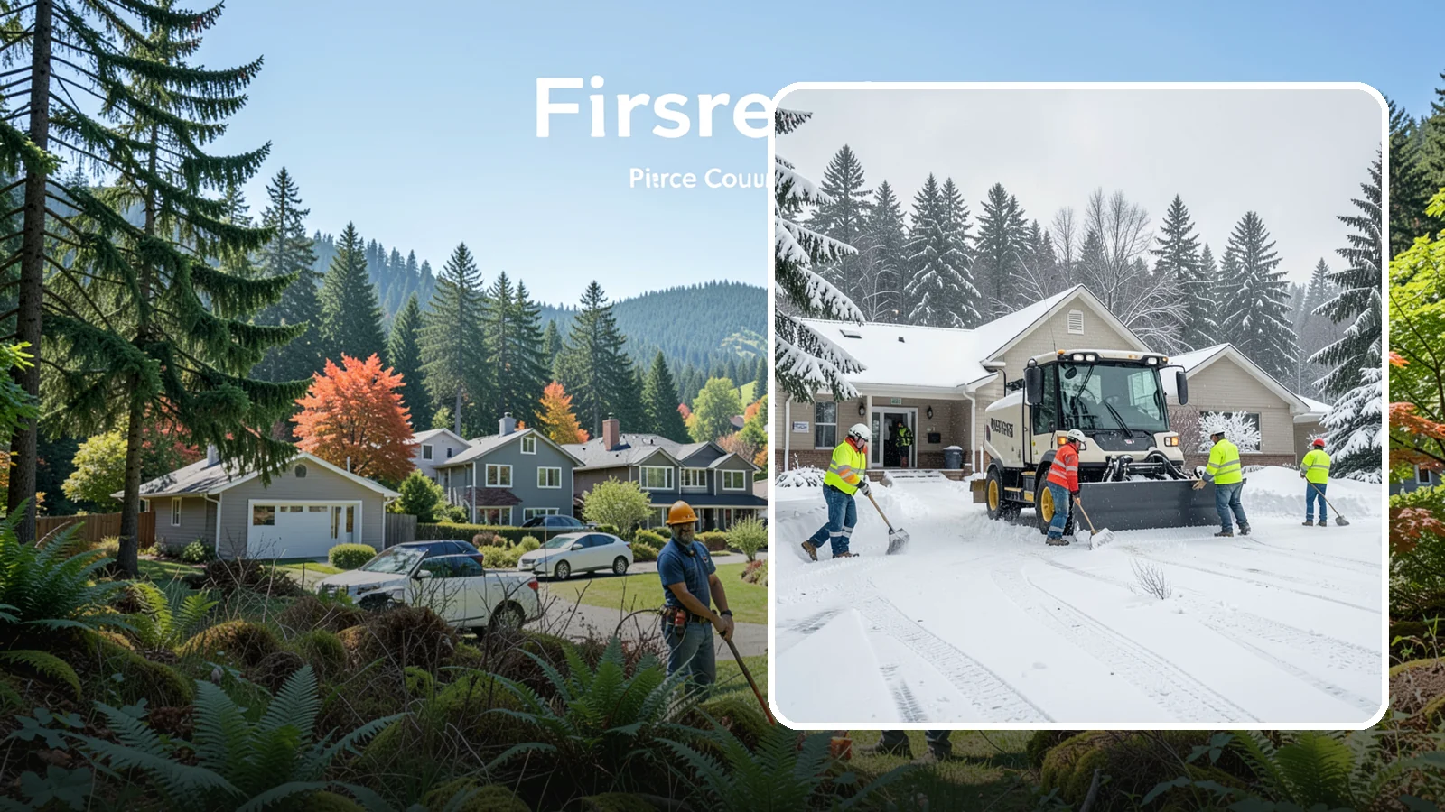 Church Property Snow Removal in Fircrest, Pierce County, WA - We clear church properties for services and events, keeping lots and entrances safe for congregations of all ages.